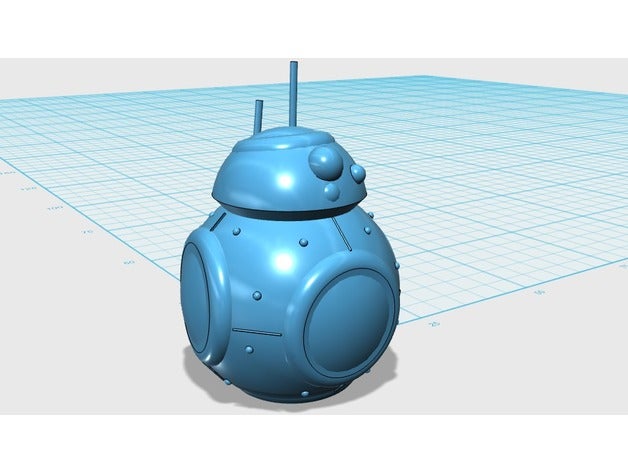 bb-8 3d yazıcı oyuncak oyun aksesuarlar 3D print model - Mito3D