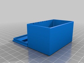 il mio personalizzato parametrico ordinamento del coperchio della scatola organizzazione 3d print model - Mito3D