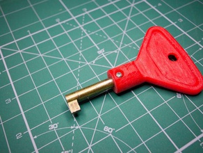broken key bow repair replacement parts 3d print model - Mito3D