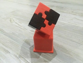 puzzle cubo los gadgets makeredchallenge2 3d print model - Mito3D