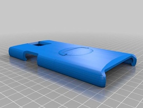 op3 case split thicker back 3d printing 3d print model - Mito3D
