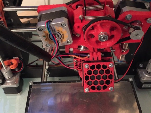 prusa i3 nema 17 itty bitty double flex v2 de l'extrudeuse 3d l'imprimante extrudeuses L'imprimante L'impression entraînement direct couleur extrudeuse extrusion e3d e3dv6 hotend v6 makerfarm i3v nema17 hephestos rework acier moteur pas à montage 3D print model - Mito3D