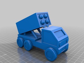 razzo modello di advance wars video giochi gameboy 3d print model - Mito3D