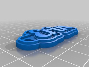 erin keychain keychains customized 3d print model - Mito3D