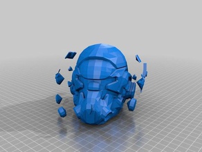 titanfall mcor casco 3d impresión 3d print model - Mito3D