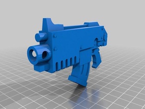 warhammer arma bólter v3 3d impresión 3d print model - Mito3D
