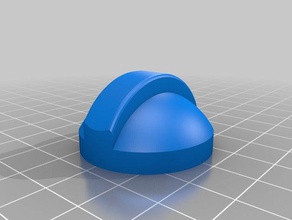 my customized knob4 replacement parts 3d print model - Mito3D