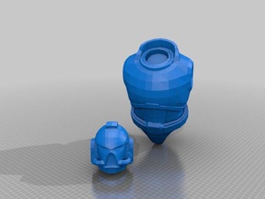 sm shineys casco de abs 3d impresión 3d print model - Mito3D