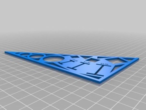 drafting triangle engineers engineering 3d print model - Mito3D