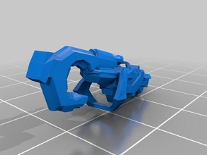 guardiões da galáxia racoonss arma de foguete 3d impressão 3d print model - Mito3D