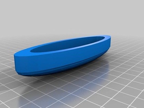 canoa 3d impressão 3d print model - Mito3D
