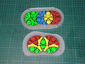tous géranium puzzles mini poche super 3d print model - Mito3D