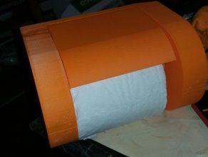dışarı tuvalet kağıdı tutucu slayt tutun otomatik banyo 3d print model - Mito3D