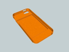 iphone 5c cas cachette spot mobile 3d print model - Mito3D