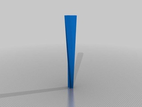 5 delta vaso recipientes personalizado 3d print model - Mito3D