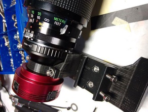 zwo asi câmera dslr lente de telescópio adaptador a física astronomia 3d print model - Mito3D