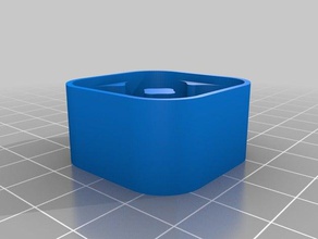 batteryaa 2x2 caso recipientes personalizado 3d print model - Mito3D