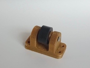 caster wheel xerox feeder parts roller 3d print model - Mito3D