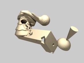 plastruder falange art bande boolean accoppiamento passi unione 3d print model - Mito3D