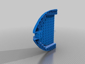 lego boat hull brick 16 13 2 toys games 3d print model - Mito3D