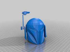 bo katan capacete 3d impressão 3d print model - Mito3D