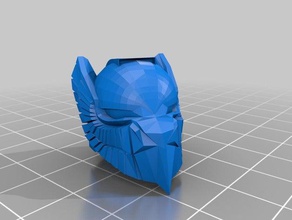 space marine aquilla helmet 3d printing 3d print model - Mito3D
