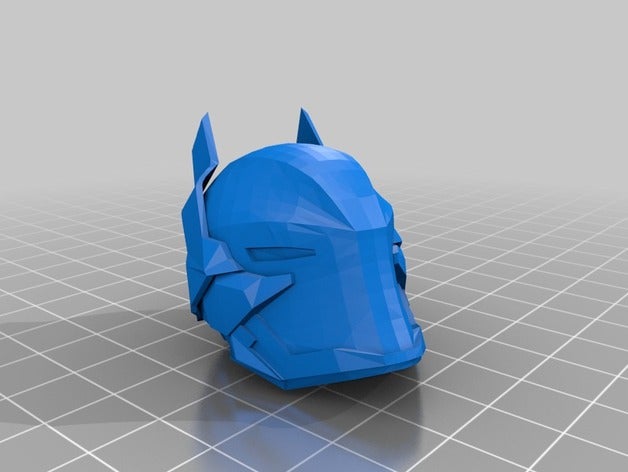 arkham şövalye kask zırh 3d baskı 3D print model - Mito3D