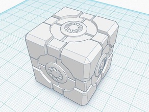 portal depolama küp 3d baskı 3d print model - Mito3D