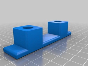 soporte para cuerda de ba&uacutel chevrolet prisma lt 3d la impresora accesorios apoyo 3d print model - Mito3D