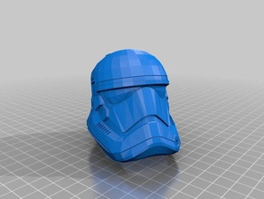 stw7 trooper helmet mk1 3d printing 3d print model - Mito3D