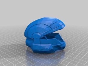 halo 3 odst casco 3d impresión 3d print model - Mito3D
