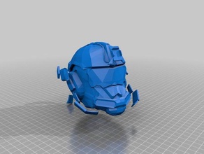 imc female helmet 3d printing 3d print model - Mito3D