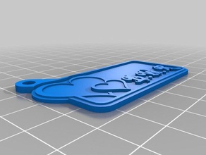 lwr keychains customized 3d print model - Mito3D