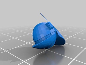 aw imperial gunner helmet 3d printing 3d print model - Mito3D