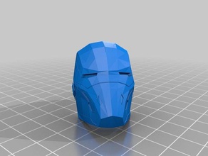 iron man shogun mk40 helmet 3d printing 3d print model - Mito3D