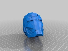 iron man mk xiv casque 3d l'impression 3d print model - Mito3D