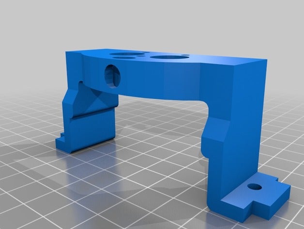 creator-pro-replicator 2x duplicator x-Achse adapter e3d cyclopschimera Drucker Teile 3d-Drucker e3d-Chimäre wanhao 4s 3D print model - Mito3D