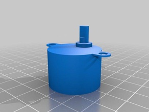 china-stepper negativ forms 28byj-48 placeholder parts 3d print model - Mito3D