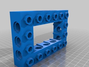 4x6 tijolo brinquedos jogos 3d print model - Mito3D