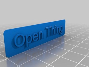 c-beam router spindle label diy cnc openbuilds 3d print model - Mito3D
