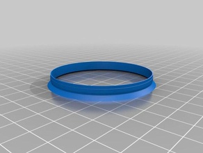 57-56 Rad Felge mount ring center Teile angepasst 3d print model - Mito3D