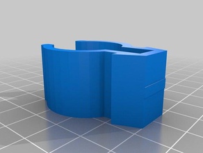 lifetime table leg retaining clip replacement parts 3d print model - Mito3D