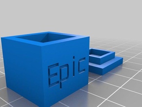 epic box i contenitori personalizzato 3d print model - Mito3D