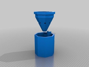 mycustomizedwateringplanter-r65h130t7s8 household 3d print model - Mito3D