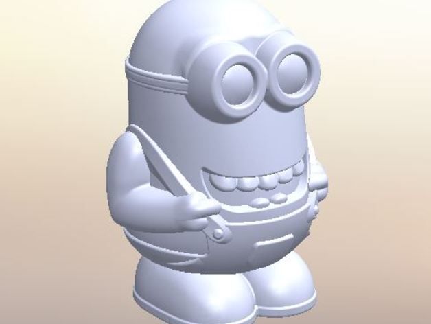 minion creatures 3D print model - Mito3D