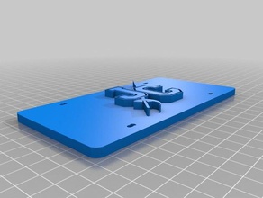 jccc cavalliers plate 3d printing 3d print model - Mito3D