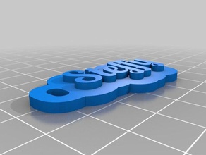 steffy Schlüsselanhänger angepasst 3d print model - Mito3D
