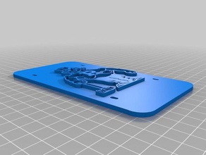 purdue pete plaque 3d l'impression 3d print model - Mito3D