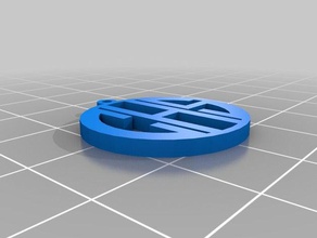 monogram pendant me gioielli personalizzato 3d print model - Mito3D