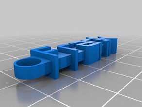 frank time organization customized 3d print model - Mito3D